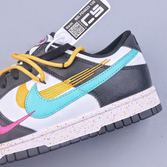 nike dunk low citron pulse yellow gray main image 3